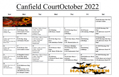 Canfield Court October 2022
