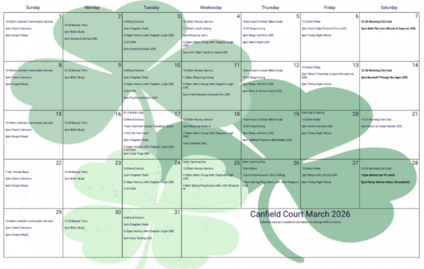 Canfield Court March 26