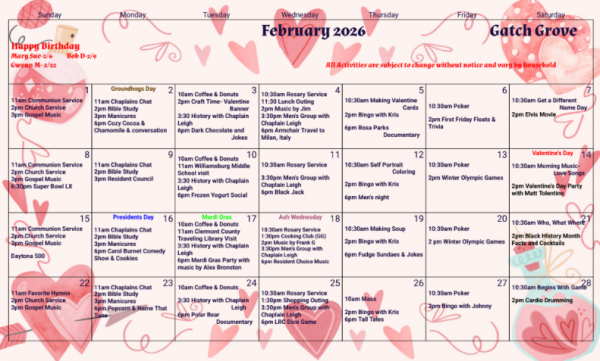 Gatch Grove Feb 2026