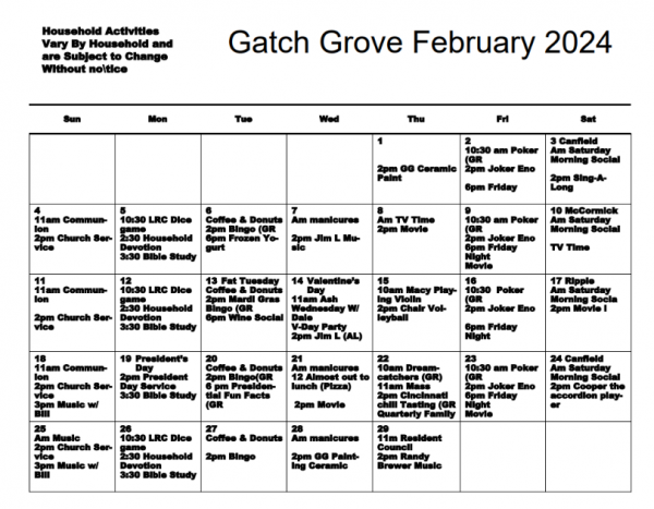 Gatch Grove Feb 2024
