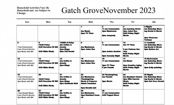 Gatch Grove Nov 2023