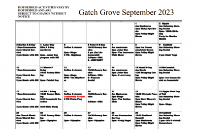 Gatch Grove September 2023