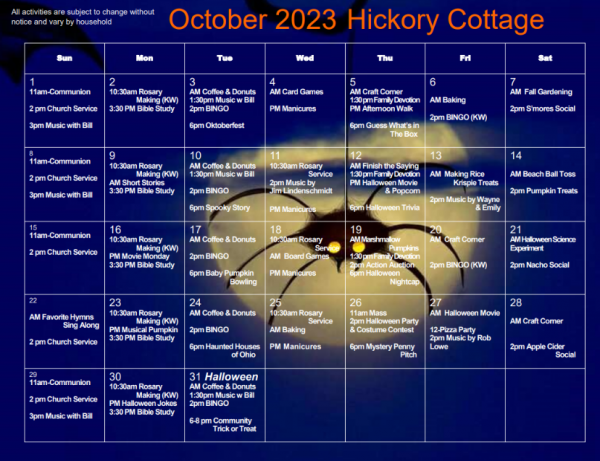 Hickory Cottage Oct 2023