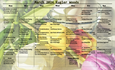 Kugler Woods March 2024
