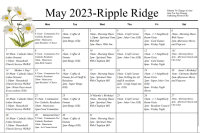Ripple Ridge May 2023