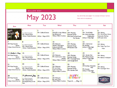 Willow Way May 2023
