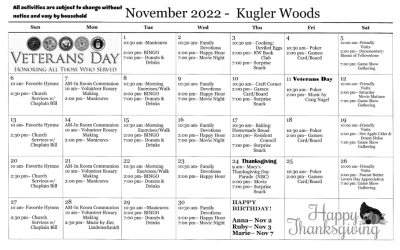 Kugler Woods November 2022