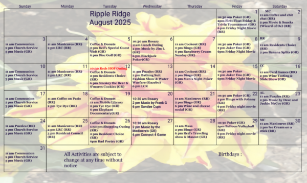 Ripple Ridge Aug 2025