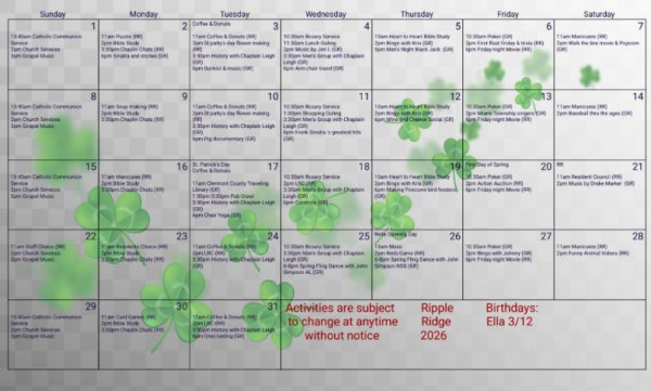 Ripple Ridge March 26
