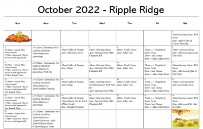 Ripple Ridge October 2022