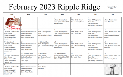 Ripple Ridge Feb 2023