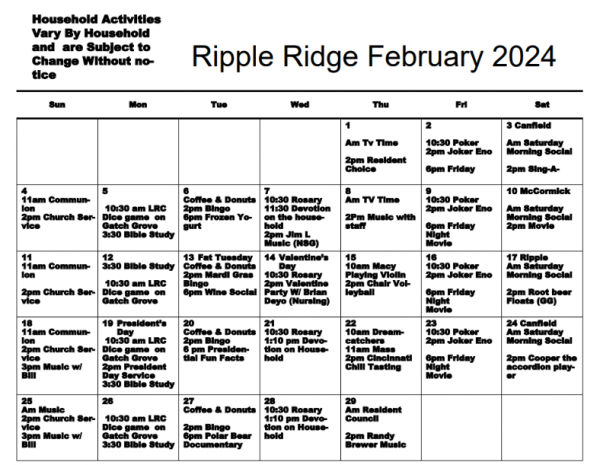 Ripple Ridge Feb 2024