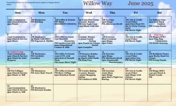 Willow Way June 2025