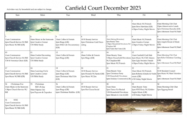 Canfield Court Dec 2023