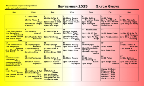 Gatch Grove Sept 2025