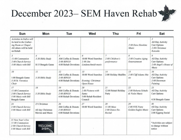 Rehab Dec 2023